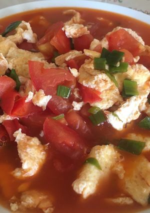 A picture of Tomato and Egg.