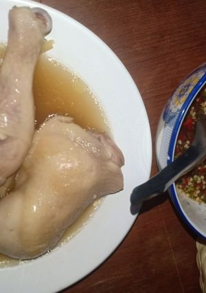 รูปของ ไก้ต้มน้ำปลา