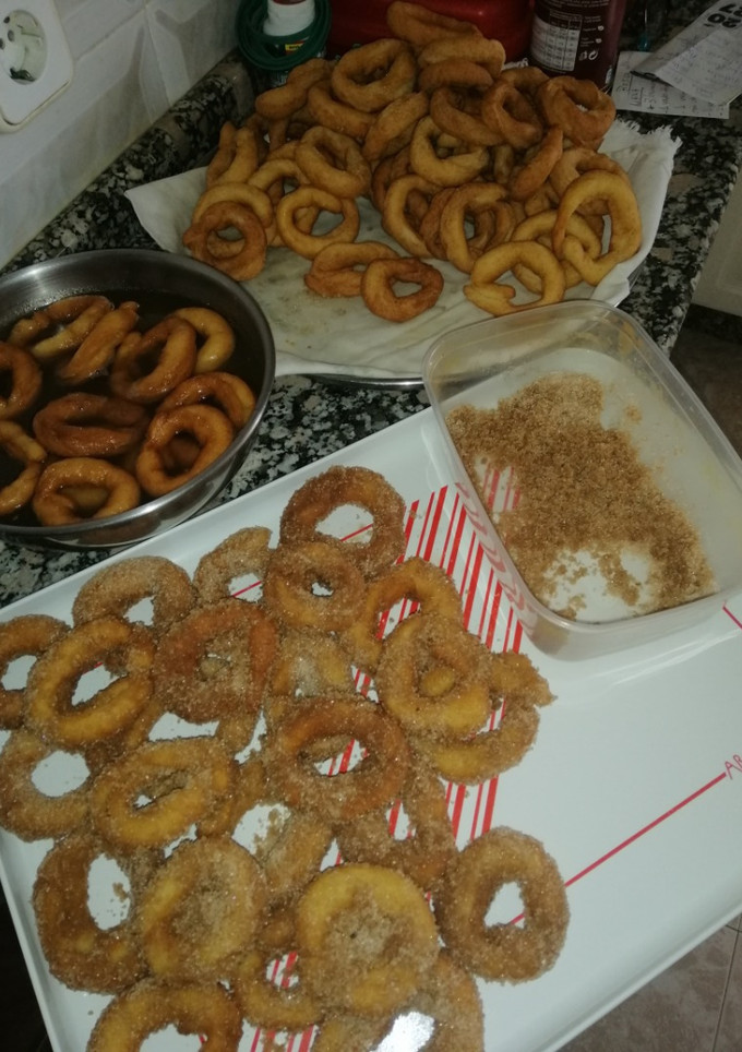 Una foto de Rosquitos de naranja blandos