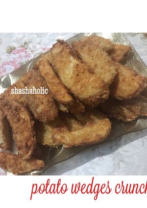 Foto resep Wedges potatoes crunchies