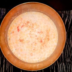 A picture of Boondi raita.