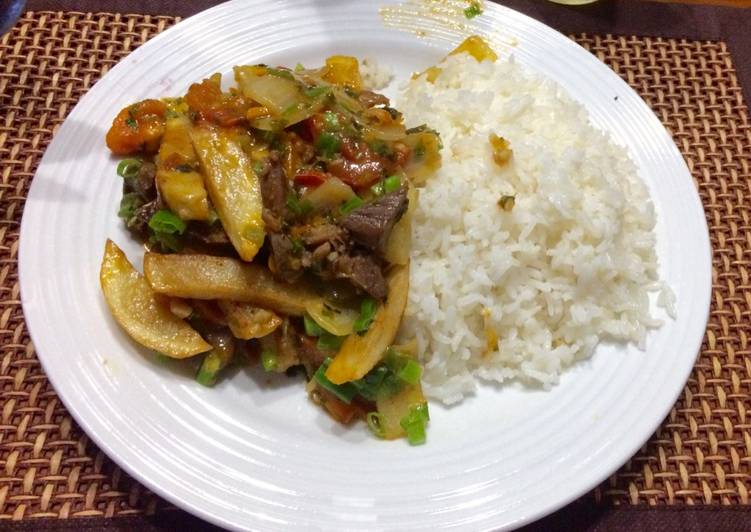 Lomito saltado!