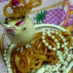 RABDI ma JALEBI A picture of RABDI ma JALEBI.