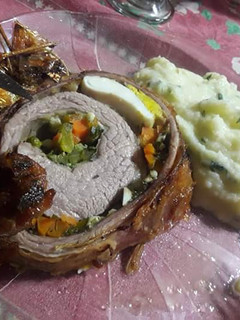 Una foto de Matambre Relleno al horno