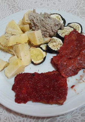 Foto principal de Lomo de soja en salsa de ciruela bajo en grasa, sin gluten y vegano 🥩
