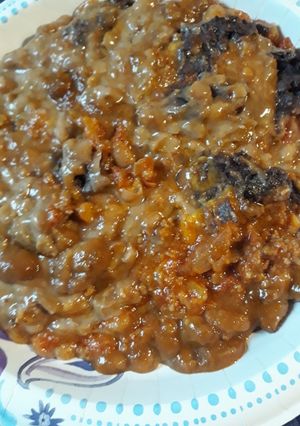 A picture of Bean Casserole.