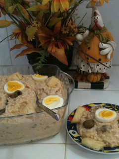 Una foto de Ensalada fría de pollo