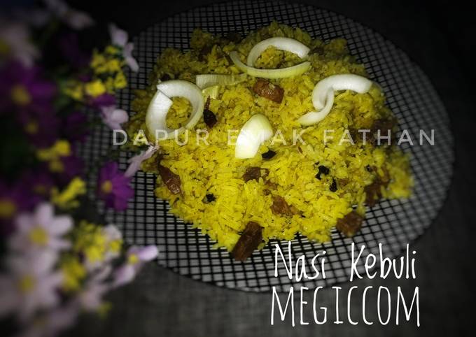 Resep: Nasi kebuli sapi megiccom Yang Sederhana