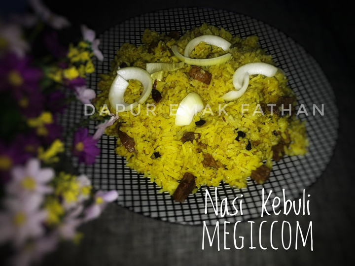 Resep: Nasi kebuli sapi megiccom Yang Sederhana