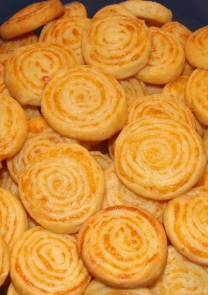 Sajtos csiga recept fotója