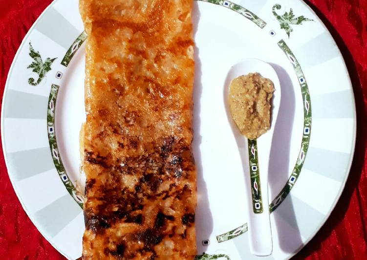 Recipe of Award-winning Masoor Dal Dosa