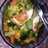 Soto daging sayur campur telor asin