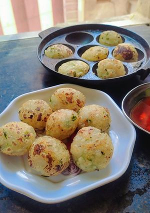 साबूदाना आलू अप्पे रेसिपी मुख्य फोटो