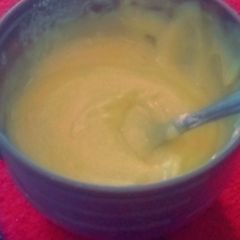 A picture of Custard pudding.