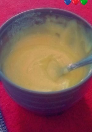 A picture of Custard pudding.