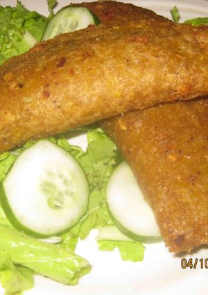 Una foto de Empanada de plátano verde