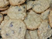 Una foto de postre de avena y blueberry
