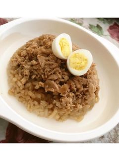Foto resep Nasi tim ayam jamur MPASI