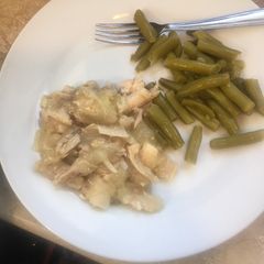 A picture of Jellied chicken or veal.