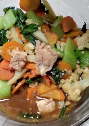 Foto resep Capcay ayam