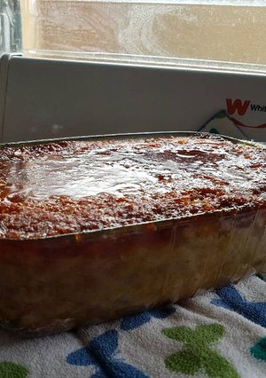 Una foto de Budín de banano