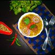 Moong daal tadka with vadi