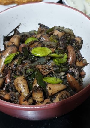 Foto resep Cumi Asin Cabe Hijau