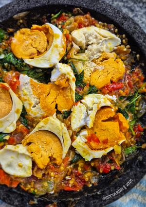 Foto resep Sambal Kemangi Telur Asin