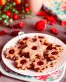 Teljes kiőrlésű lekváros linzer-ISzívós AnitaI