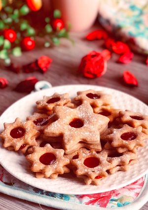 Teljes kiőrlésű lekváros linzer-ISzívós AnitaI recept fotója