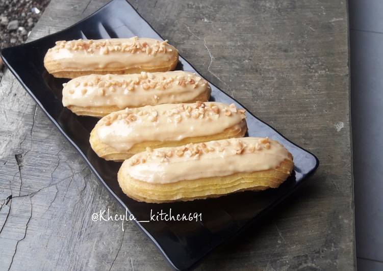 Macam macam Menyiapkan Tiramisu Eclair Anti Gagal