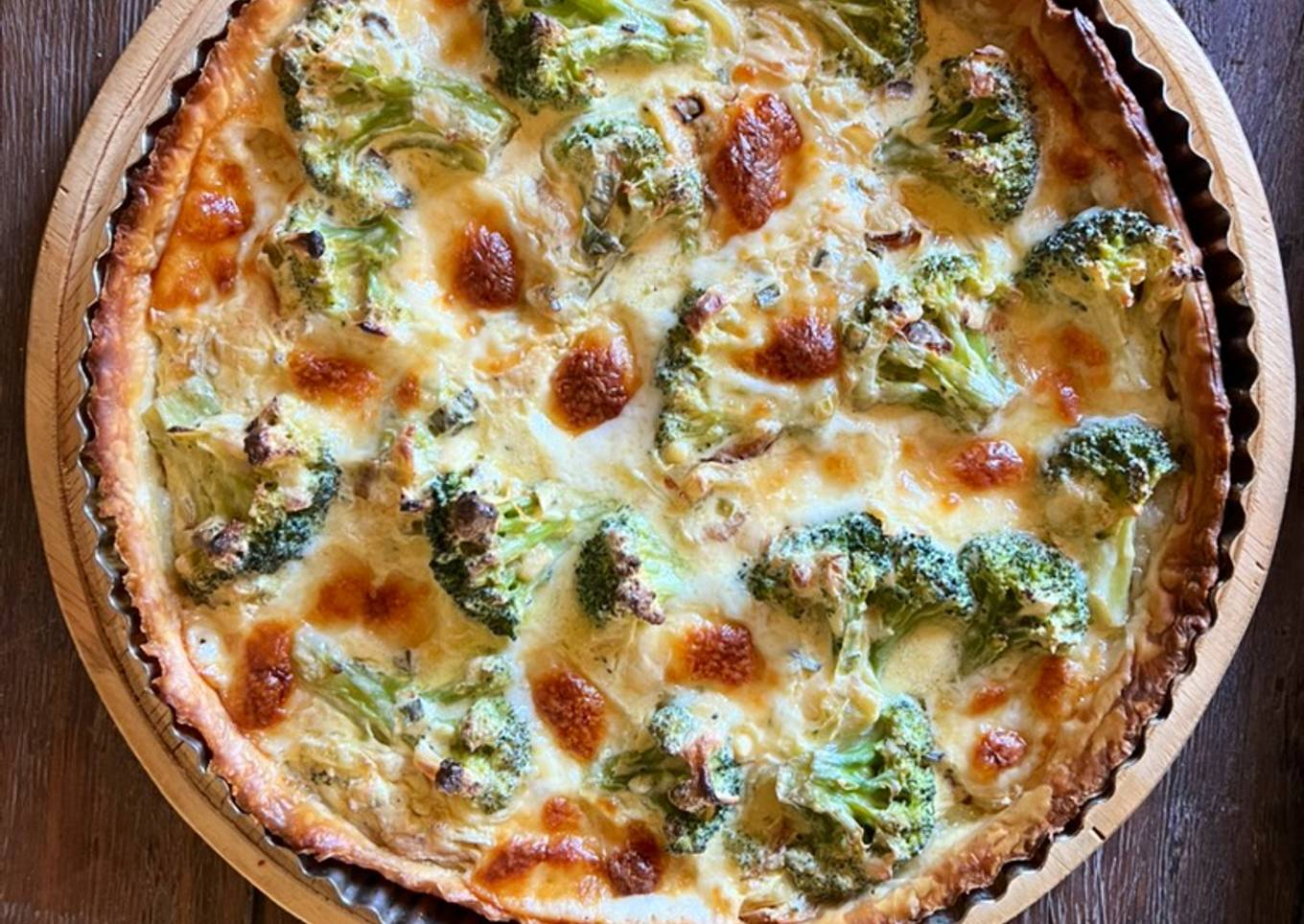 Tarta de brócoli 🥦