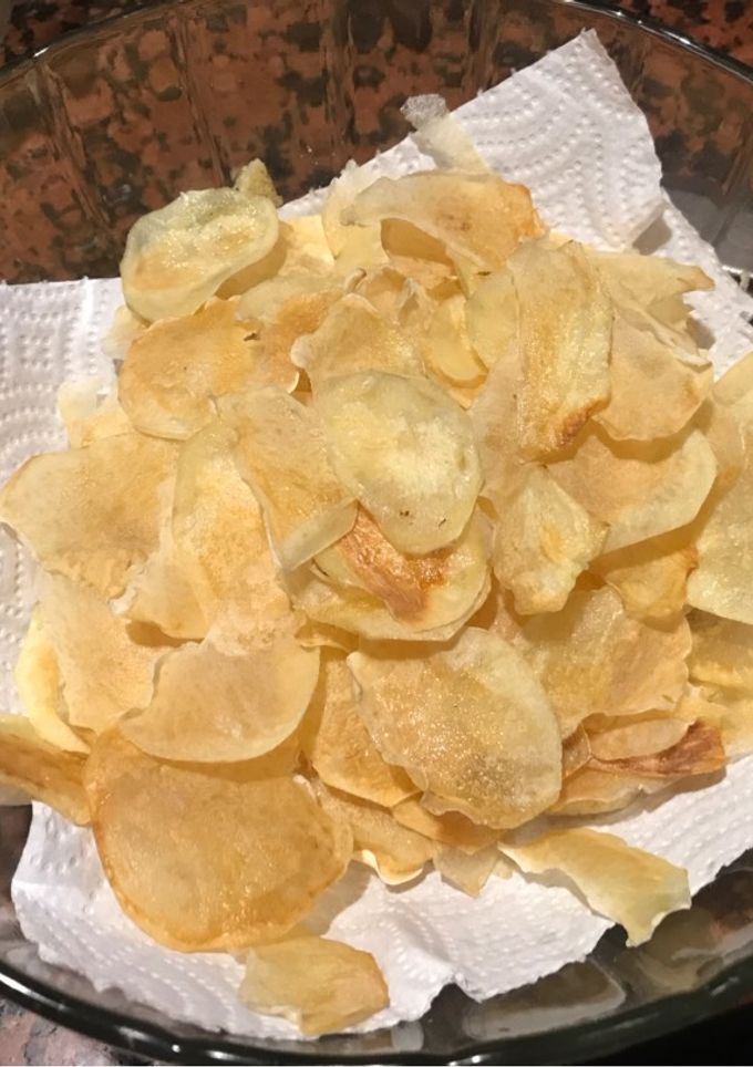 Una foto de Papas fritas al horno