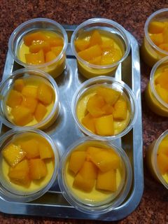 芒果鮮奶酪 的食譜成品照片