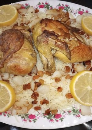 صورة لوصفة كبسه دجاج بسيطه