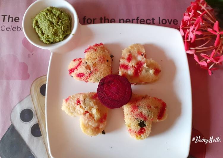 Recipe: To Try At Home Instant Rawa-Beetroot Idlis