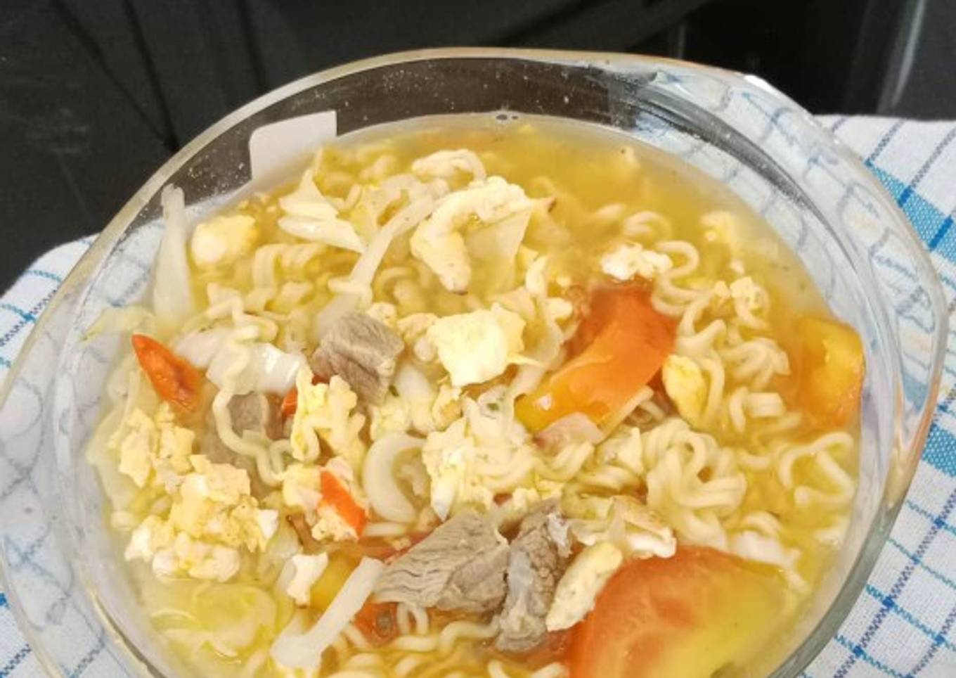 Soto mie sederhana