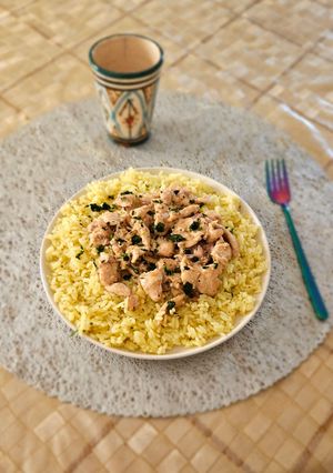 صورة لوصفة ازر بالدجاج