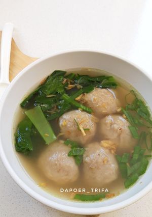 Foto resep Kuah bakso Bening & gurih