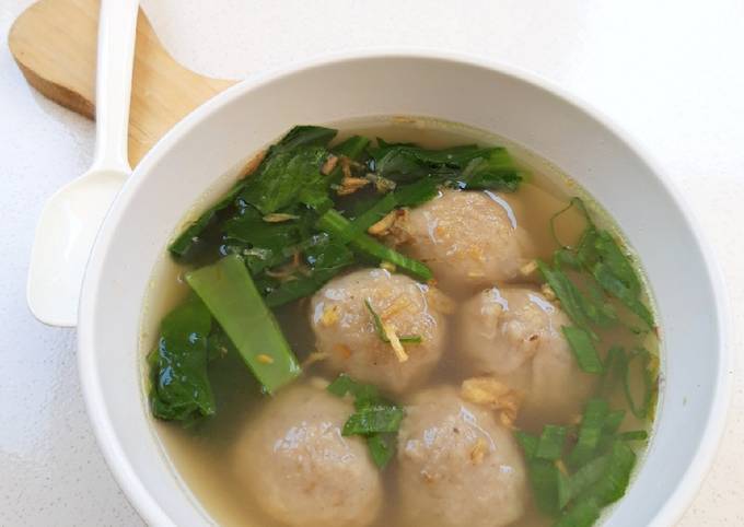 Resep Kuah bakso Bening &amp; gurih, Bikin Ngiler