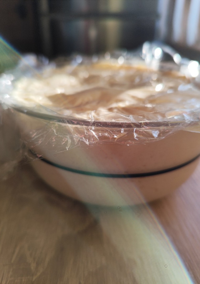 Kovászos öregtészta kenyérhez recept fotója