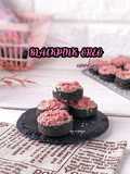 Black pink oreo cookies