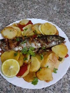 صورة لوصفة سمك في الفرن