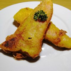 A picture of Beer battered fish.