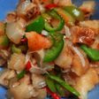 Oseng kikil cabe gendot