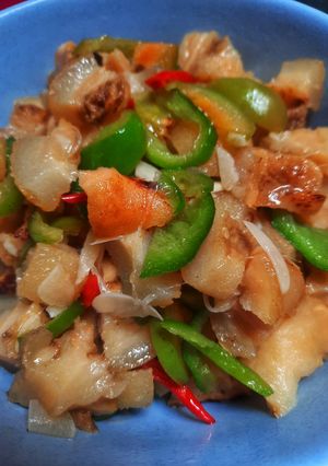 Foto resep Oseng kikil cabe gendot