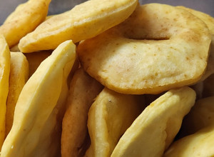 Una foto de Tortas fritas con fécula de mandioca y otras harinas sin gluten