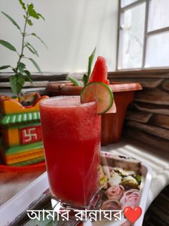তরমুজের শরবত (tarmujer sharbat recipe in Bengali) রেসিপির প্রধান ছবি