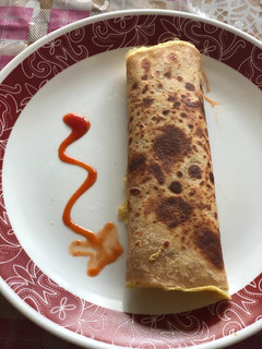 முட்டை சப்பாத்தி ரோல் Muttai chappathi Roll Recipe in Tamil செய்முறை முக்கிய புகைப்படம்
