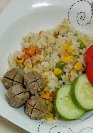 Foto resep Nasi Goreng Sayur Simple Cepat No Penyedap No Pengawet
